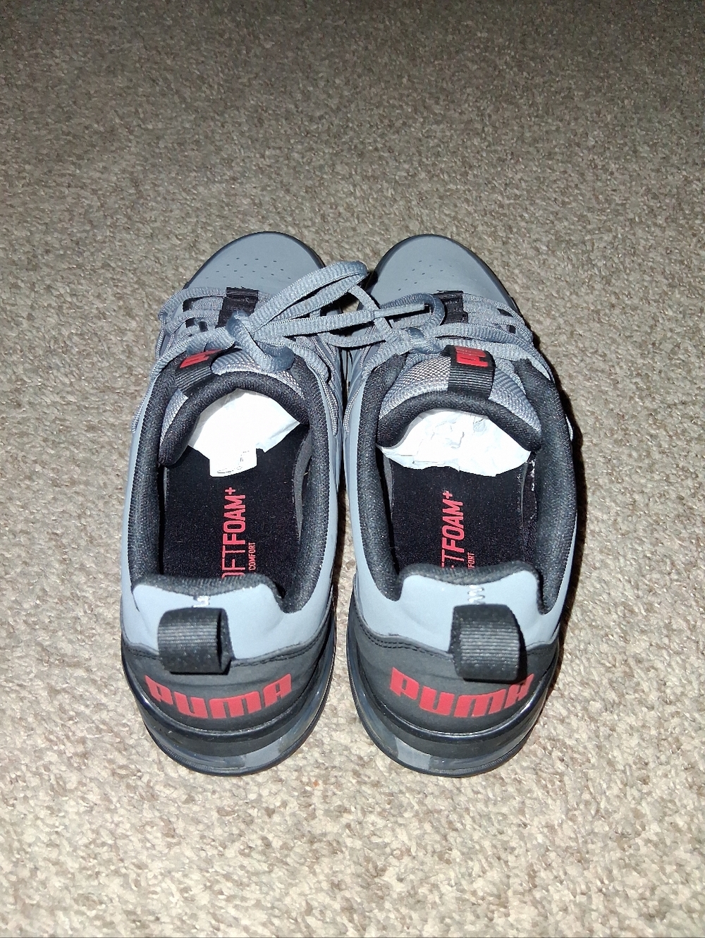 Mens Puma Cell Vive Gray Black Sneakers Men’s Size 9.5 (Lile New) - Picture 3 of 5